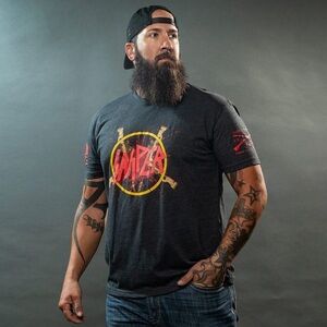 Grunt Style Slayer Graphic Tee - Charcoal